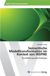 Semantische Modelltransformation Im Kontext Von Inspire