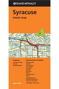 Rand McNally Syracuse Street Map