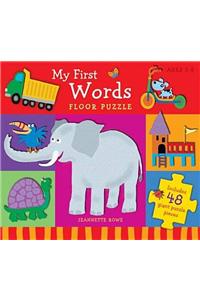 Jr My First Words Floor Puzzle
