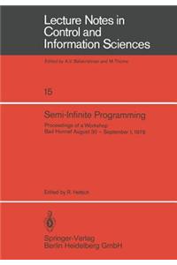 Semi-Infinite Programming