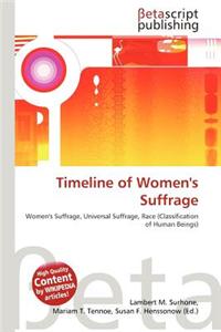 Timeline of Women's Suffrage
