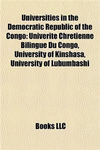 Universities in the Democratic Republic of the Congo