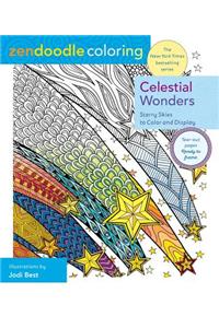 Zendoodle Coloring: Celestial Wonders: Starry Skies to Color and Display