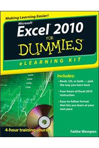 Excel 2010 eLearning Kit For Dummies