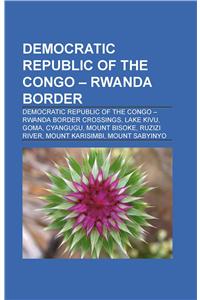 Democratic Republic of the Congo-Rwanda Border