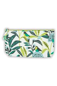 Avian Tropics Handmade Embroidered Pouch