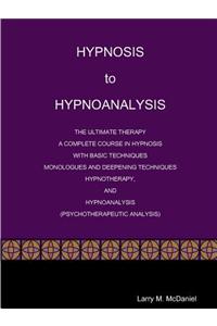 HYPNOSIS to HYPNOANALYSIS