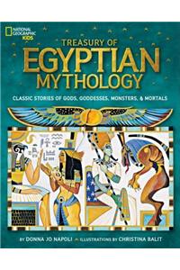 Treasury of Egyptian Mythology: Classic Stories of Gods, Goddesses, Monsters & Mortals