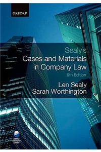 Sealy's Cases and Materials in Company Law