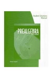 Student Solutions Manual for McKeague's Prealgebra, 6th