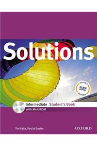 Solutions Intermediate: Student's Book with MultiROM Pack