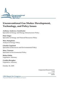 Unconventional Gas Shales: Development, Technology, and Policy Issues