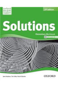 Solutions: Elementary: Workbook and Audio CD Pack