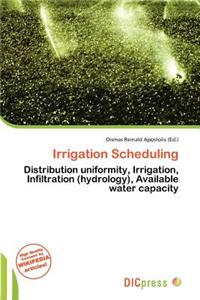 Irrigation Scheduling