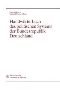 Handworterbuch Des Politischen Systems Der Bundesrepublik Deutschland