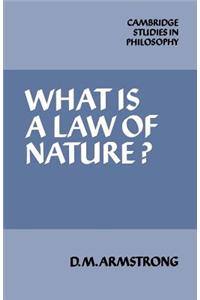 What is a Law of Nature?