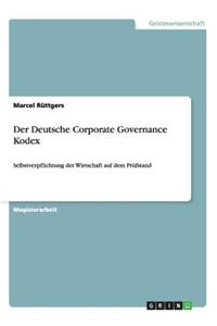 Der Deutsche Corporate Governance Kodex