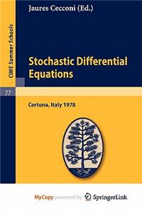 Stochastic Differential Equations