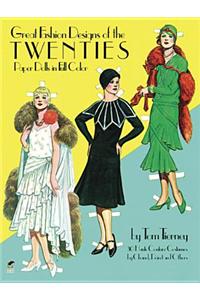 Great Fashion Designs of the Twenties Paper Dolls