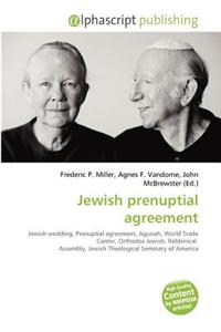 Jewish Prenuptial Agreement