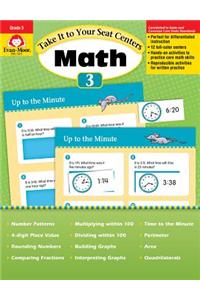 Take It to Your Seat Math Centers, Grade 3