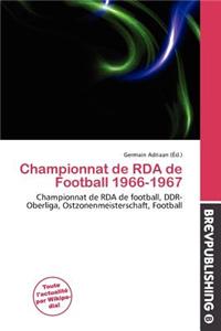 Championnat de RDA de Football 1966-1967