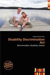 Disability Discrimination ACT