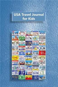 USA Travel Journal for Kids