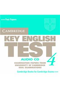 Cambridge Key English Test 4 Audio CD