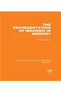 The Representation of Meaning in Memory (Ple: Memory)