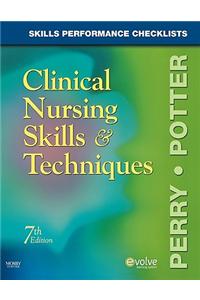 Skills Performance Checklists for Clinical Nursing Skills & Techniques