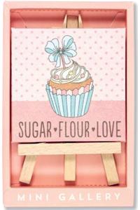 Sugar Flour Love Mini Gallery (Artwork with Mini Easel)