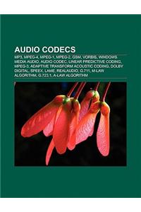 Audio Codecs: MP3, MPEG-4, MPEG-1, MPEG-2, Vorbis, Windows Media Audio, Audio Codec, Linear Predictive Coding, MPEG-3