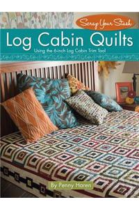 Log Cabin Quilts: Using the Creative Grids (R) 6-Inch Log Cabin Trim Tool