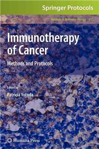 Immunotherapy of Cancer