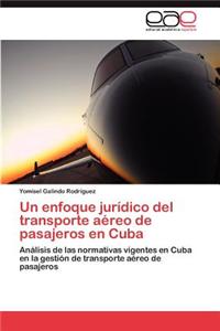 Un Enfoque Juridico del Transporte Aereo de Pasajeros En Cuba