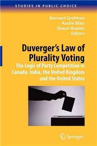 Duverger's Law of Plurality Voting
