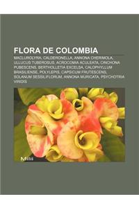 Flora de Colombia: Maclurolyra, Calderonella, Annona Cherimola, Ullucus Tuberosus, Acrocomia Aculeata, Cinchona Pubescens, Bertholletia E