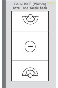 Lacrosse (Women) 2 in 1 Tacticboard and Training Workbook