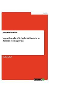 Interethnisches Sicherheitsdilemma in Bosnien-Herzegowina