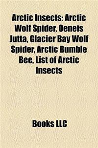 Arctic Insects: Arctic Wolf Spider, Oeneis Jutta, Glacier Bay Wolf Spider, Arctic Bumble Bee, List of Arctic Insects