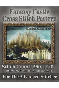 Fantasy Castle Cross Stitch Pattern: Design Number 10