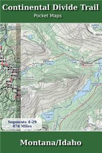 Continental Divide Trail Pocket Maps - Montana/Idaho