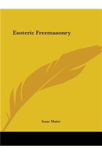 Esoteric Freemasonry