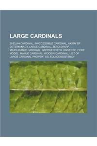 Large Cardinals: Shelah Cardinal, Inaccessible Cardinal, Axiom of Determinacy, Large Cardinal, Zero Sharp, Measurable Cardinal