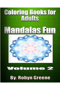 Coloring Books for Adults - Mandalas Fun