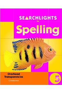 Searchlights for Spelling Year 5 Overhead Transparencies