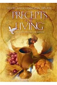 Precepts for Living Annual Commentary 2009-2010 Large Print: Large Print