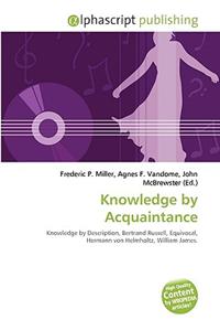 Knowledge by Acquaintance