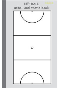 Netball 2 in 1 Tacticboard and Training Workbook